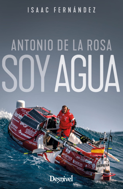 Portada del libro de Antonio de la Rosa 'Soy Agua'.