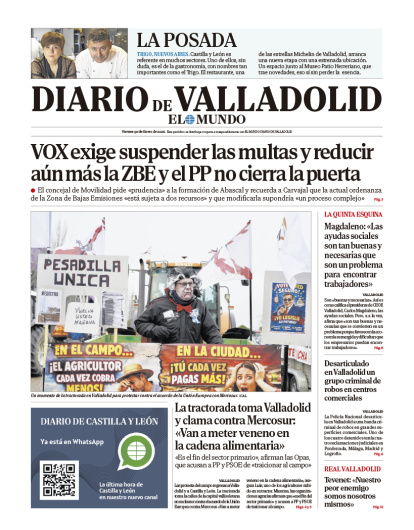 portada del 30 de enero