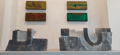 Una imagen de la exposición en La Maleta