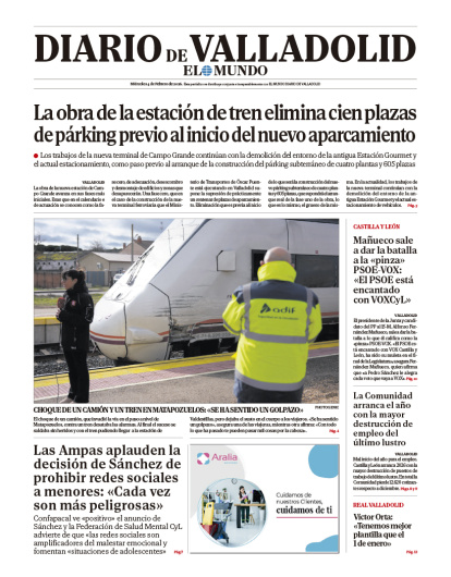 Portada del 4 de febrero