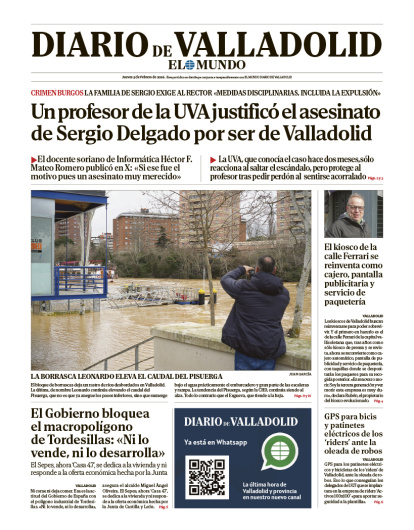 Portada jueves 5
