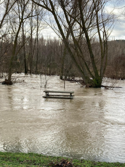 El Duratón a su paso por Rábano.