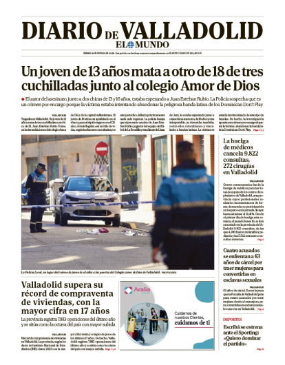 Portada sábado 21