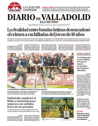 portada del 22 de febrero