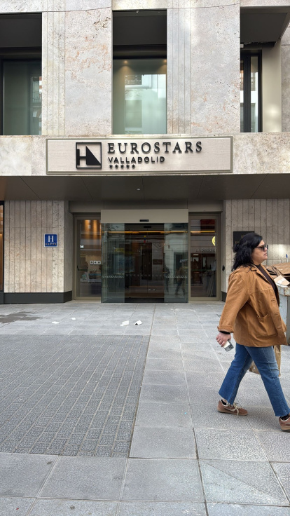 Últimos detalles del hotel Eurostars desde el exterior
