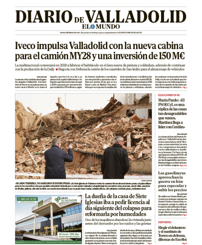 Portada del 5 de marzo
