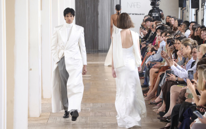 Desfile del diseñador vallisoletano Baro Lucas en la Mercedes Benz Fashion Week.