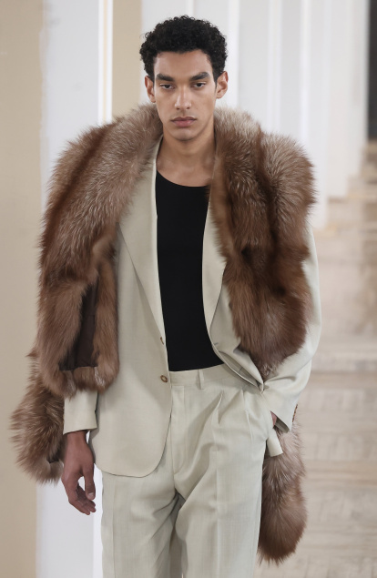 Desfile del diseñador vallisoletano Baro Lucas en la Mercedes Benz Fashion Week.