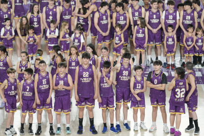 Presentación de la cantera del UEMC Baloncesto Valladolid.