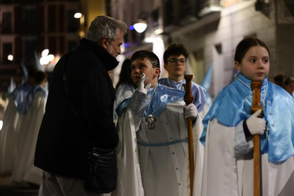 Un momento de la procesión de la Peregrinación de La Promesa.