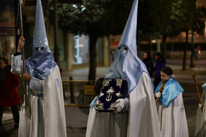 Un momento de la procesión de la Peregrinación de La Promesa.