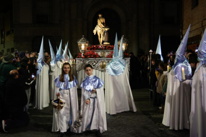 Un momento de la procesión de la Peregrinación de La Promesa.