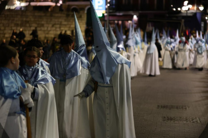 Un momento de la procesión de la Peregrinación de La Promesa.