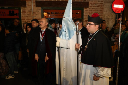 Un momento de la procesión de la Peregrinación de La Promesa.