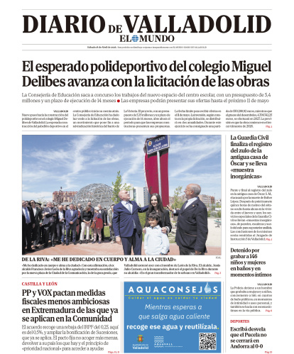 Portada 18 de abril