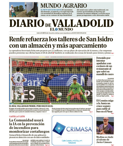 Portada del 20 de abril