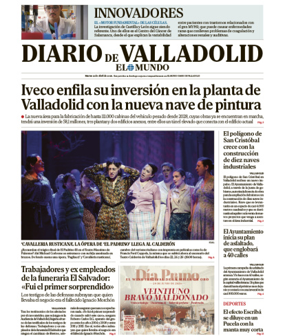 Portada del 21 de abril