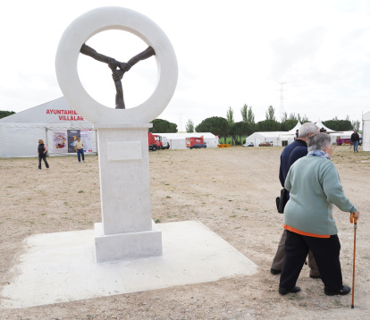 La campa de Villalar espera ya la celebración del Día de Castilla y León.