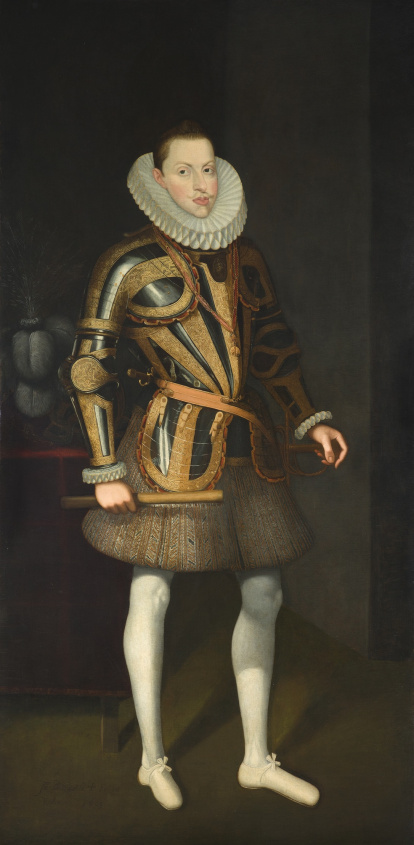 'El rey Felipe III', por Juan Pantoja de la Cruz.