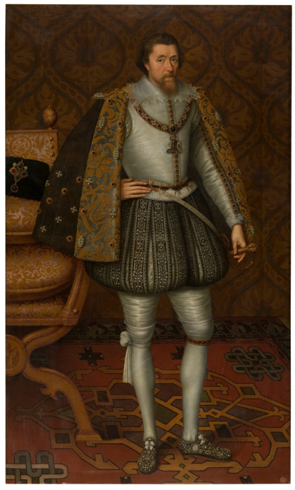 'Jacobo I de Inglaterra', de John de Critz.