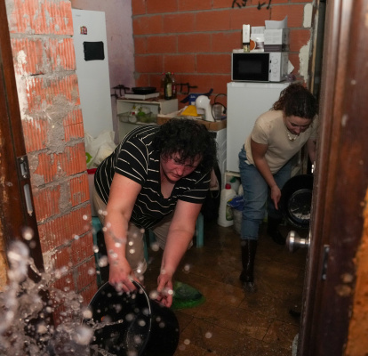 Inundaciones de Tudela de Duero (Valladolid).