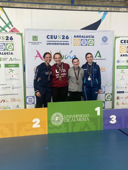 Medalla de oro para Alejandra Rodríguez en esgrima.