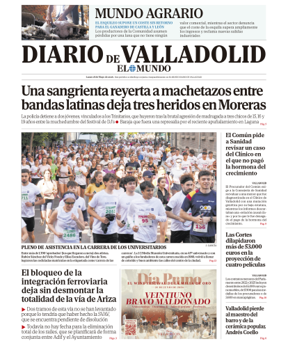 Portada 18 de mayo