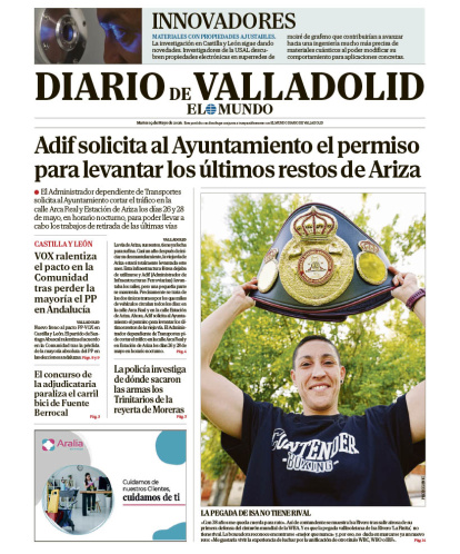 Portada del 19 de mayo
