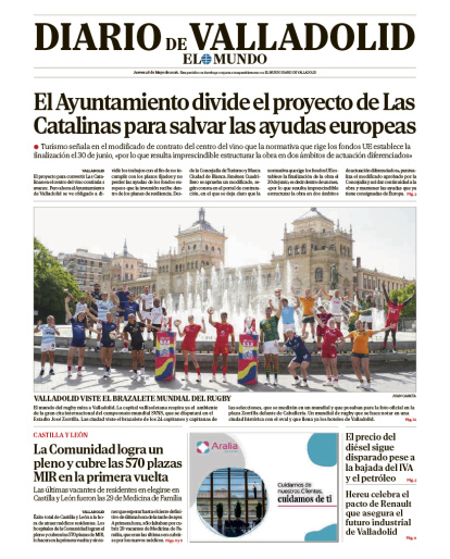 Portada del 28 de mayo