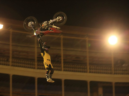 El pentacampeón del mundo FMX y 6 veces campeón de España de FMX Maikel Melero