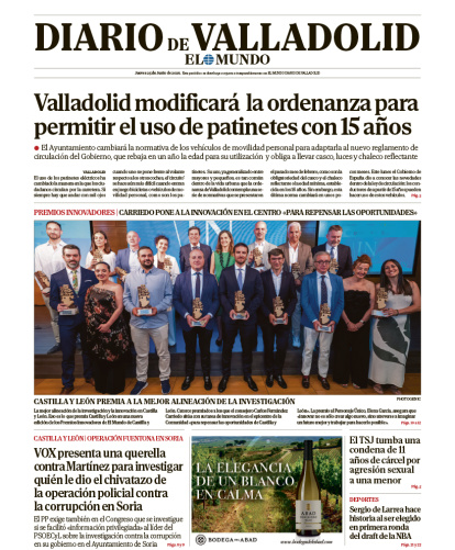 Portada del 25 de junio