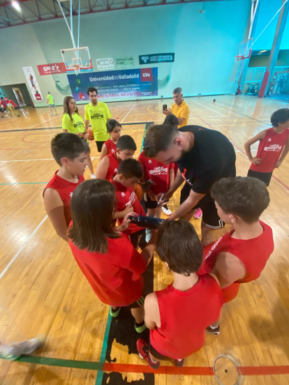Imágenes del segundo turno del Campus Gigantes en Valladolid 2026.
