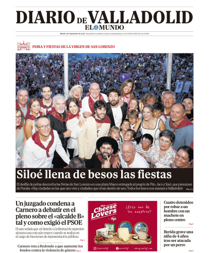 Portada del 4 de septiembre