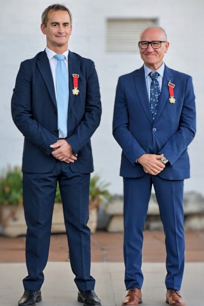 Roberto Codón y Moncho Alarcia.