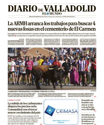 Portada del 16 de septiembre