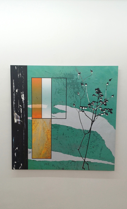 Una obra de la exposición