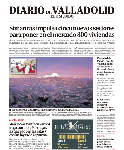 Portada del 21 de octubre