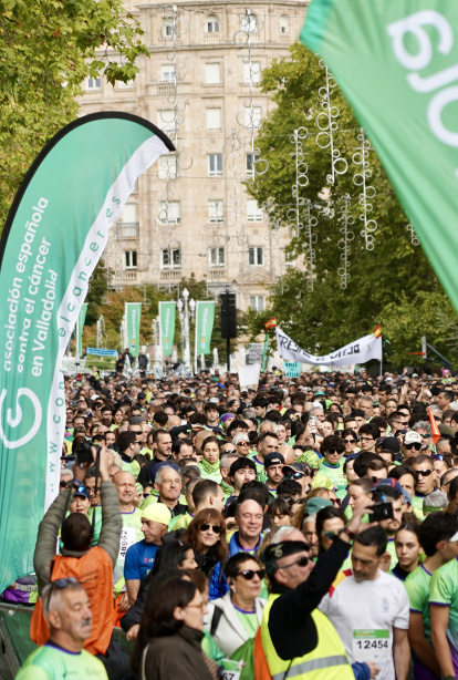Celebración de la XV edición de Valladolid En Marcha Contra el Cáncer.