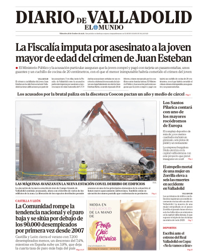 Portada del 28 de octubre