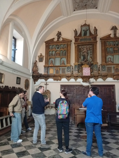 Inédito descubrimiento de alumnos de la UVA en las Descalzas Reales de Valladolid.
