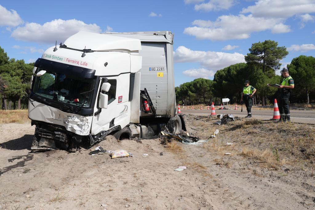 Accidente mortal en la N-122 en Valladolid: muere un joven de 22 años a ...